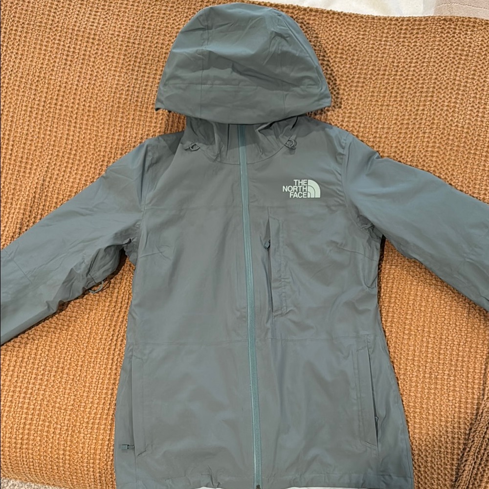 The North Face Green Hooded Jacket